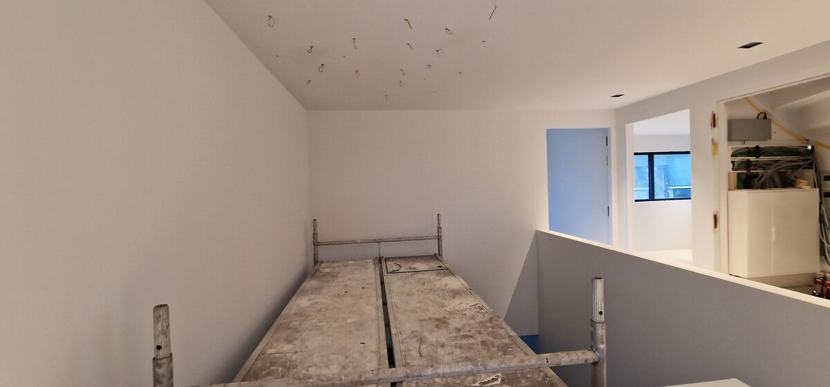 Woonkamer - wanddetail